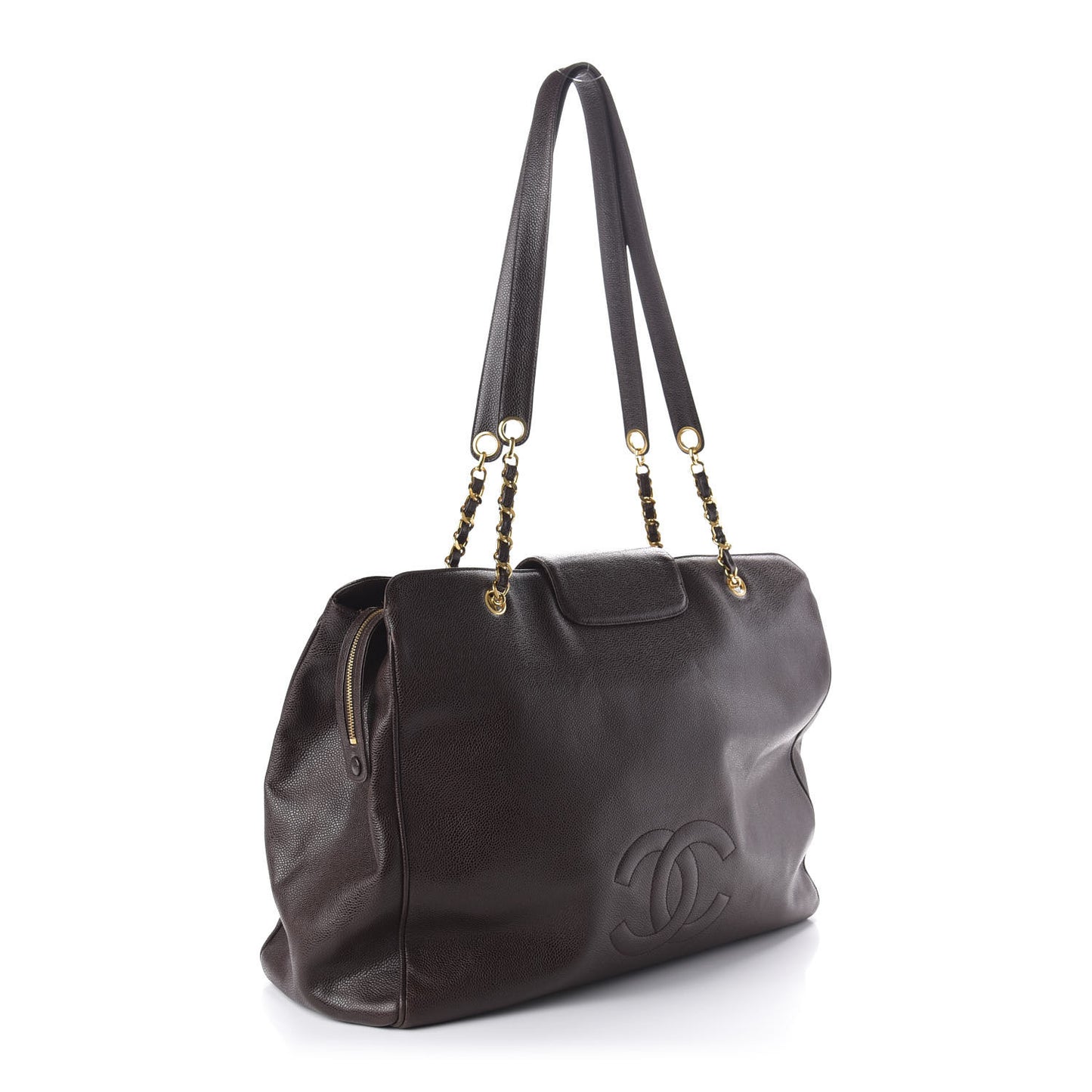 Caviar XL Weekender Bag Brown