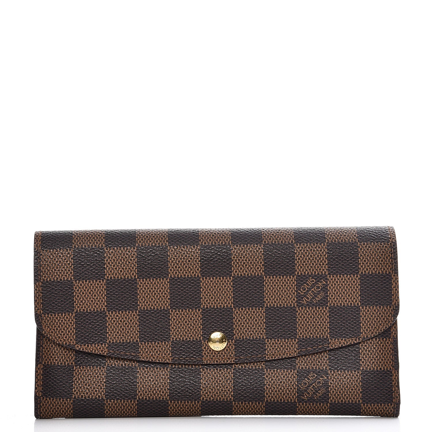 Louis Vuitton Damier Ebene Emilie Wallet 1 of 7