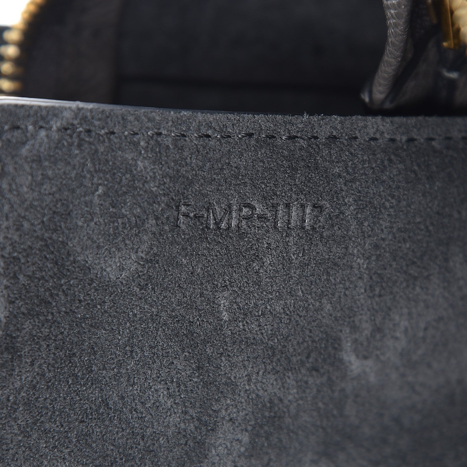 Celine Baby Grained Calfskin Micro Belt Bag Grey 7 of 7