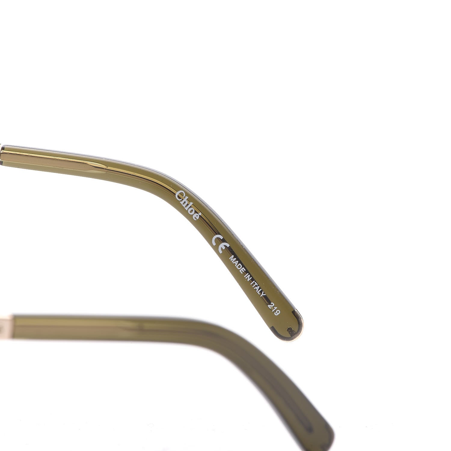 Chloe Isidora Oversized Round Sunglasses CE122S Gold 6 of 7