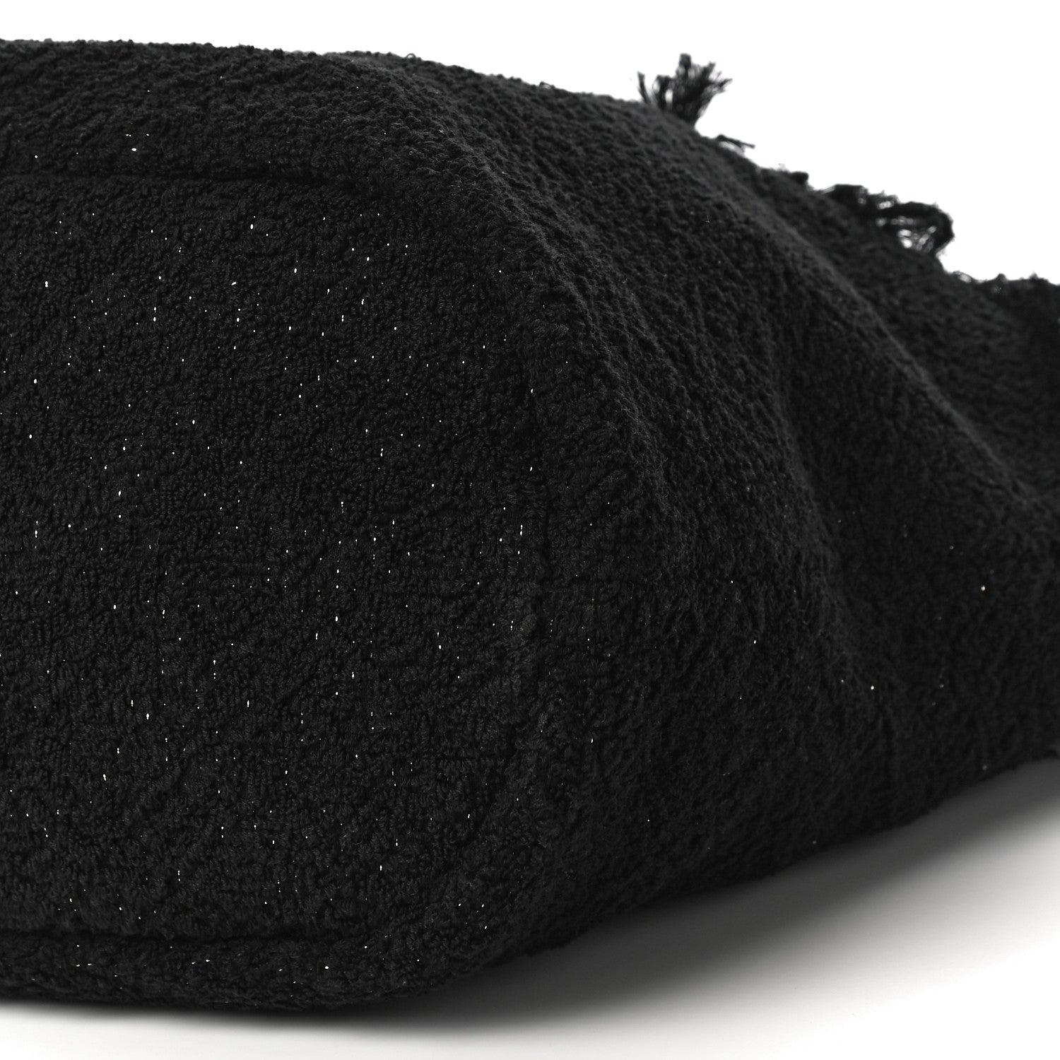 Chanel Terry Cotton CC Beach Tote Towel Set Black 16 of 16