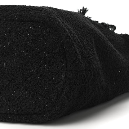 Chanel Terry Cotton CC Beach Tote Towel Set Black 16 of 16