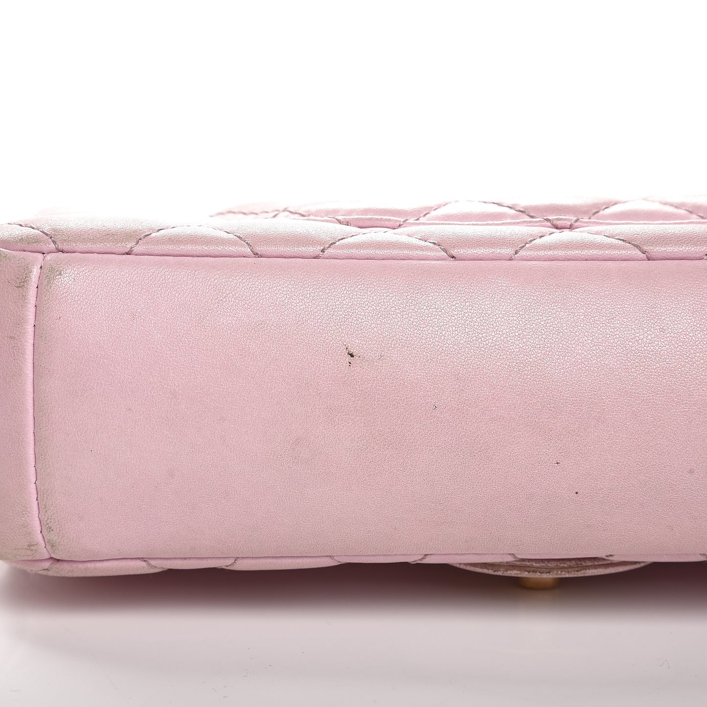 Lambskin Quilted Mini Mademoiselle Chic Flap Pink