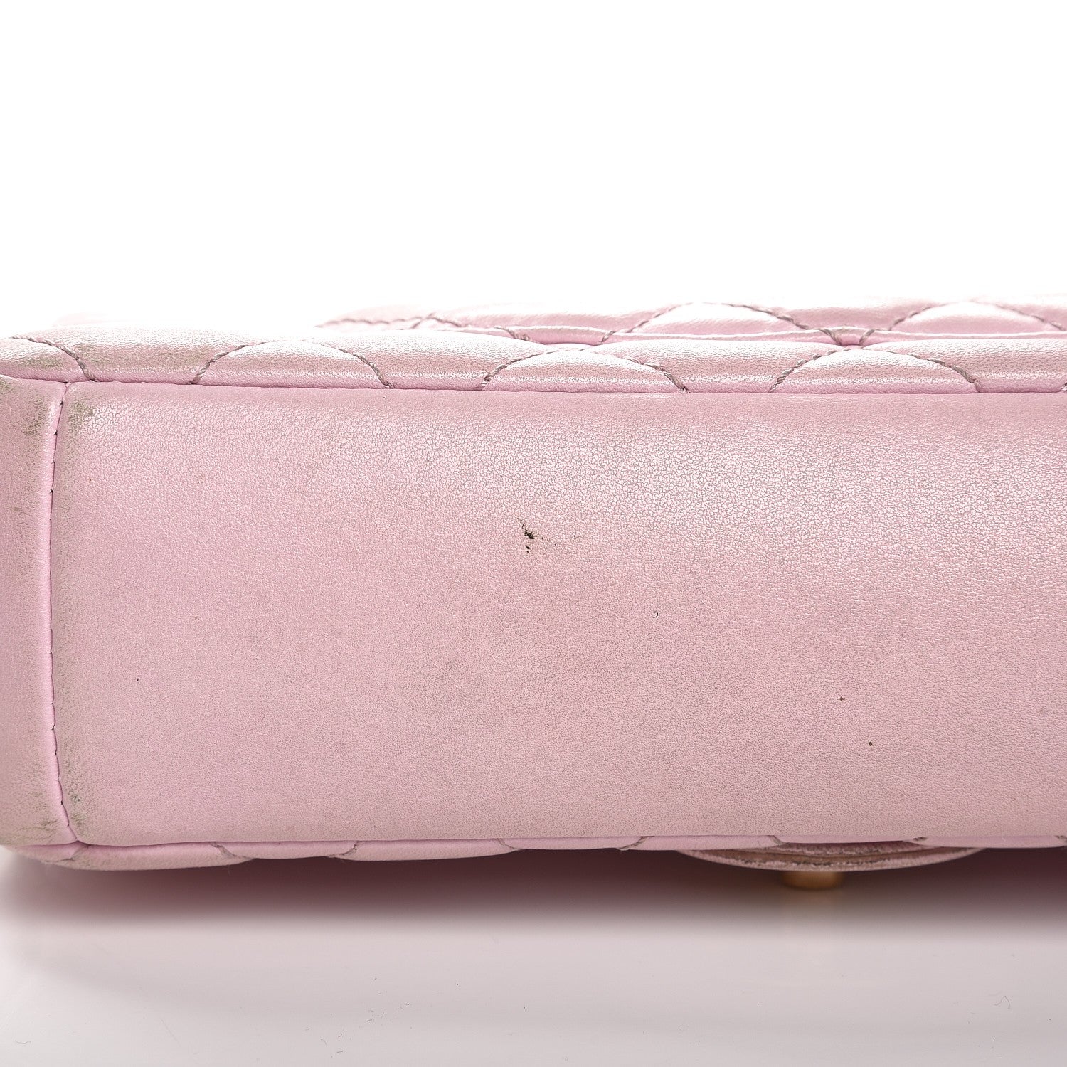 Chanel Lambskin Quilted Mini Mademoiselle Chic Flap Pink 15 of 17