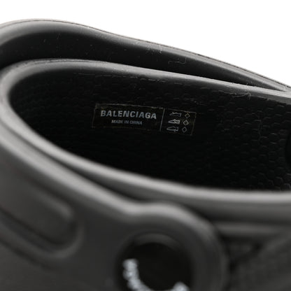Balenciaga X CROCS Rubber Womens Madame 80 Sandals 37 Black 9 of 10