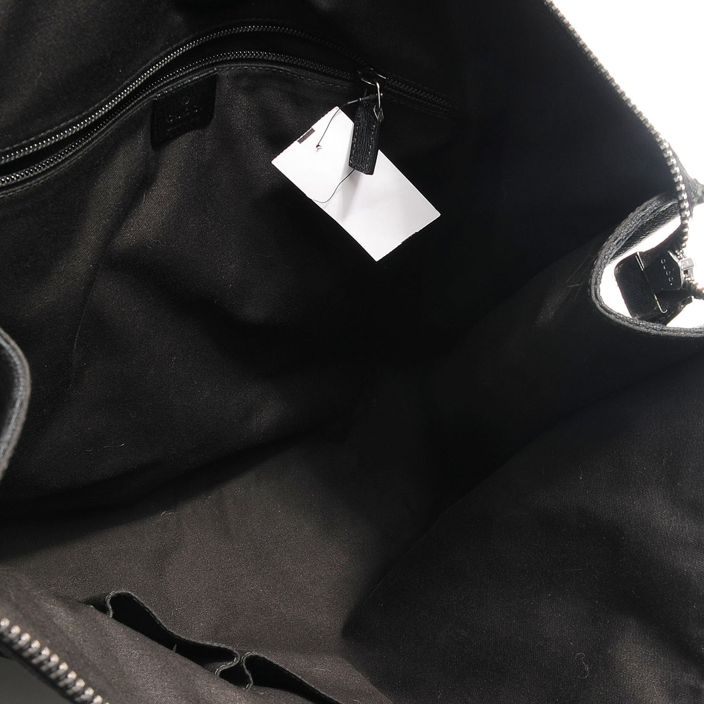 Monogram Large Tote Black