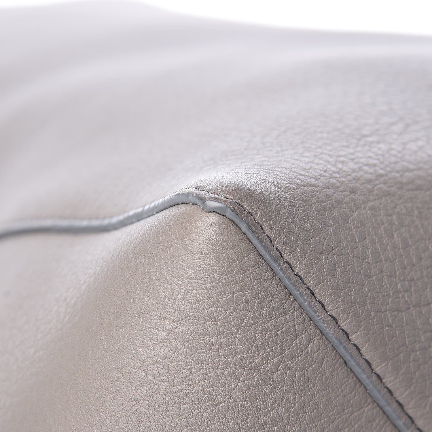 Celine Soft Grained Calfskin Medium Horizontal Cabas Phantom Grey 8 of 11