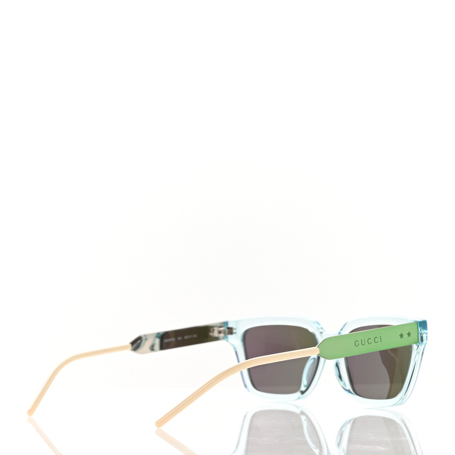 Gucci Acetate Sunglasses GG0975S Blue Green 4 of 7