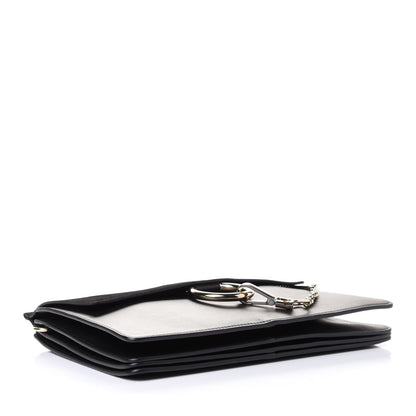 Chloe Suede Calfskin Medium Faye Shoulder Bag Black 3 of 4