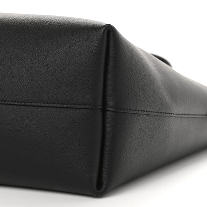 Saint Laurent Calfskin Large Shopping Tote Black 10 of 12
