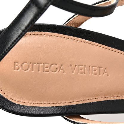 Bottega Veneta Lambskin Stretch Multi Strap 90mm Sandals 40 Black 8 of 8