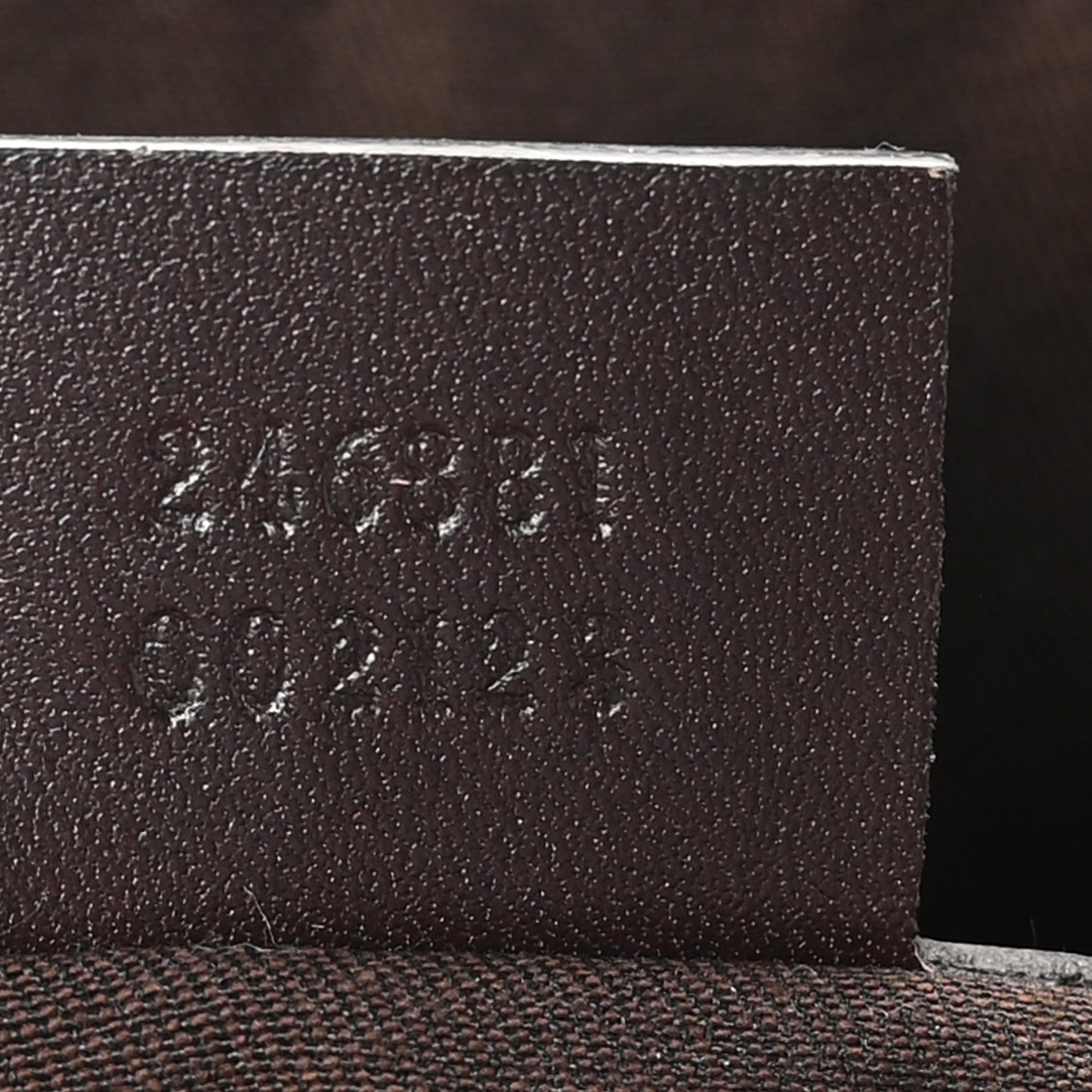 GG Plus Monogram Front Pocket Messenger Dark Brown