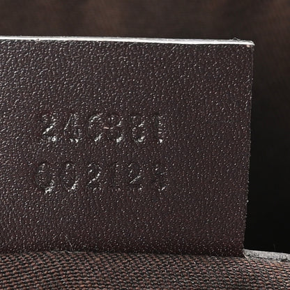 Gucci GG Plus Monogram Front Pocket Messenger Dark Brown 7 of 10