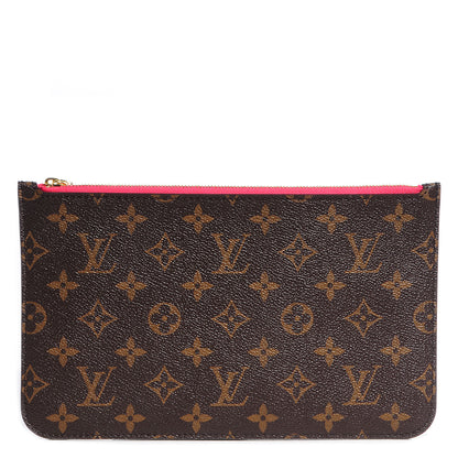 Louis Vuitton Monogram Neverfull MM GM Pochette Grenade 1 of 7