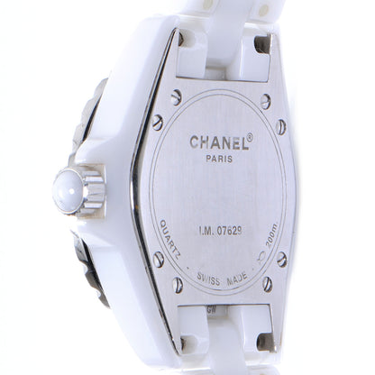 Chanel Stainless Steel Ceramic 33mm J12 Quartz Watch White 4 of 6