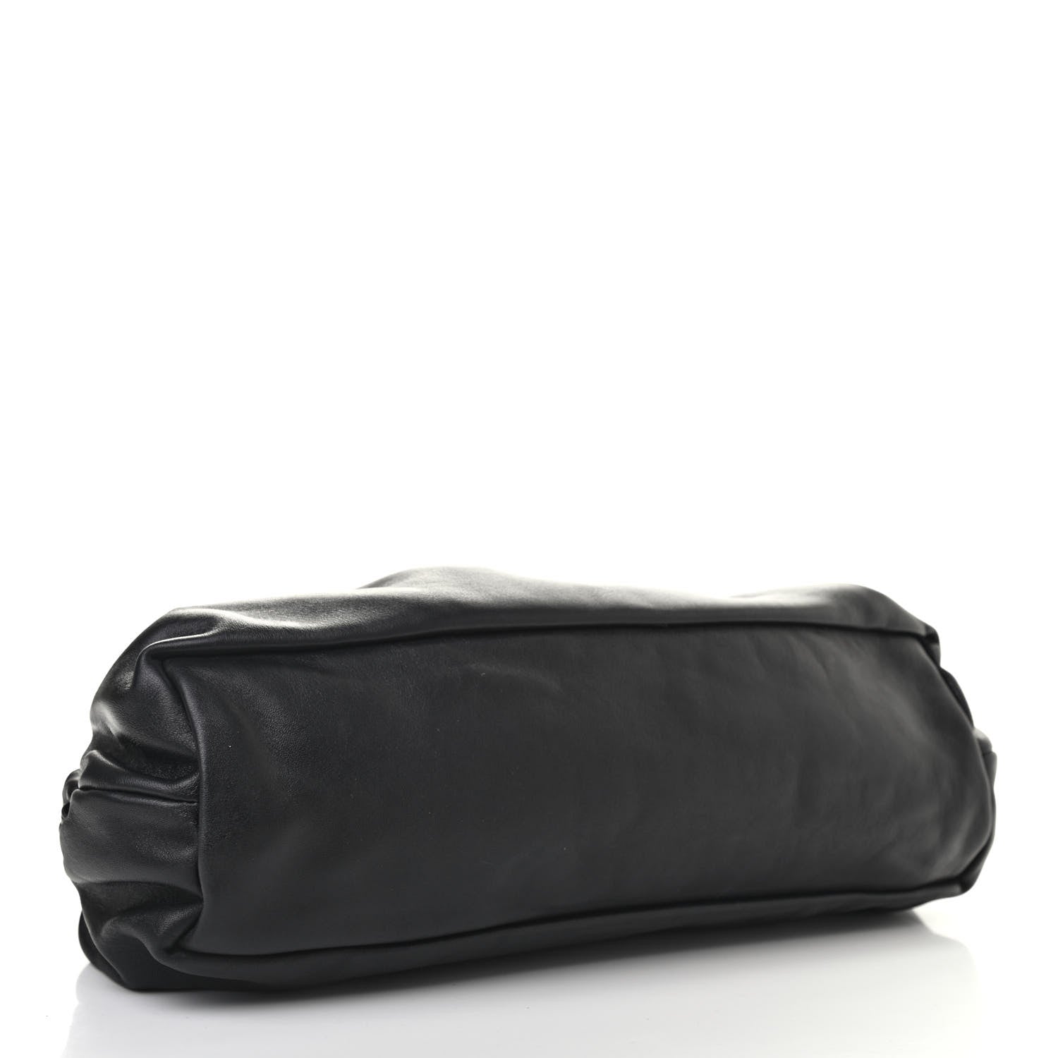 Mansur Gavriel Lambskin Cloud Clutch Black Flamma 4 of 7