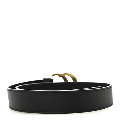 Gucci Calfskin Double G 30mm Belt 65 26 Black 2 of 6