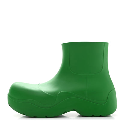 Bottega Veneta Rubber Puddle Ankle Boots 41 Grass 1 of 11