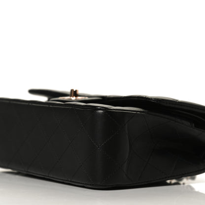 Chanel Lambskin Quilted Small Double Flap Black 9 of 14