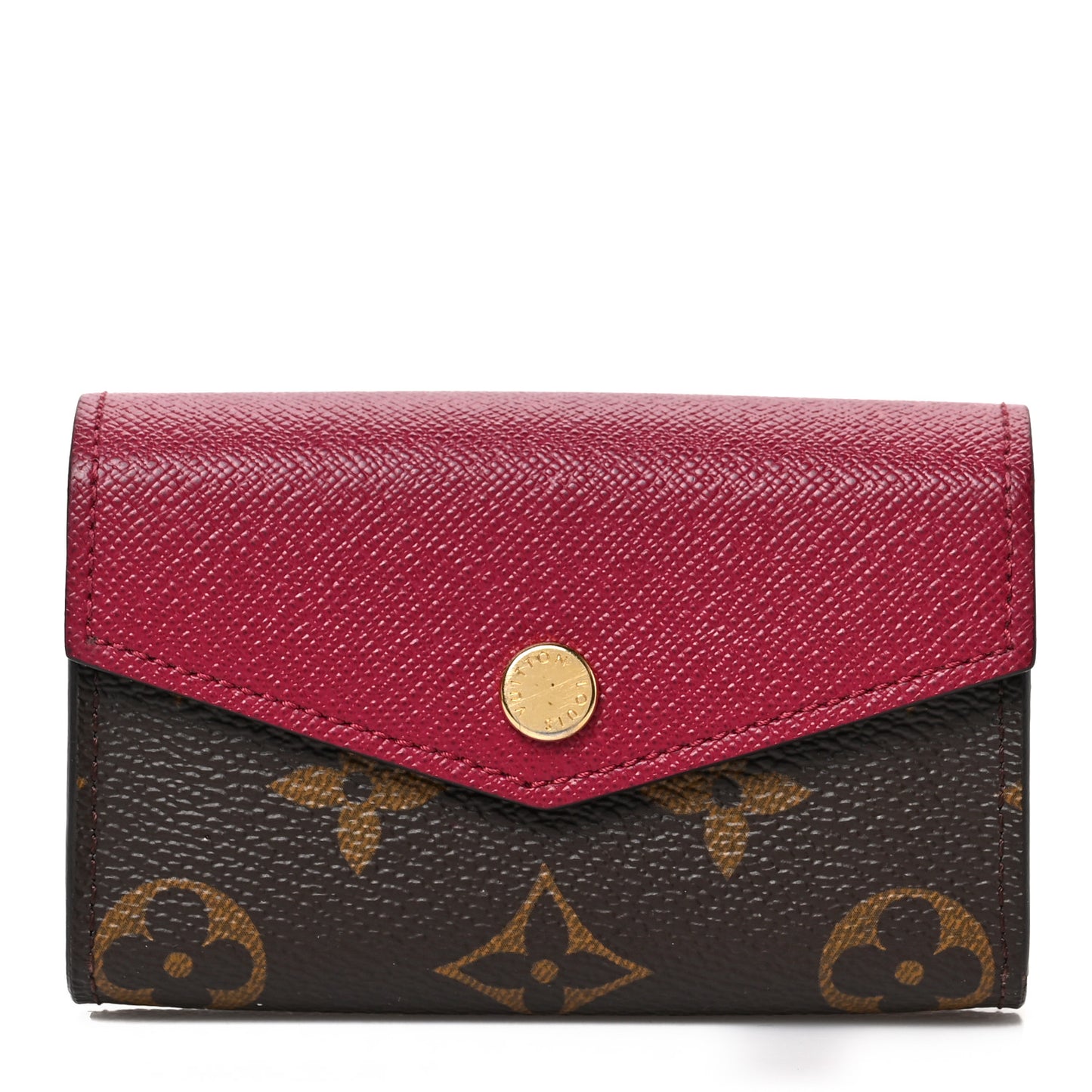 Monogram Sarah Multicartes Fuchsia