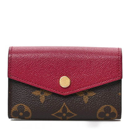 Louis Vuitton Monogram Sarah Multicartes Fuchsia 1 of 6