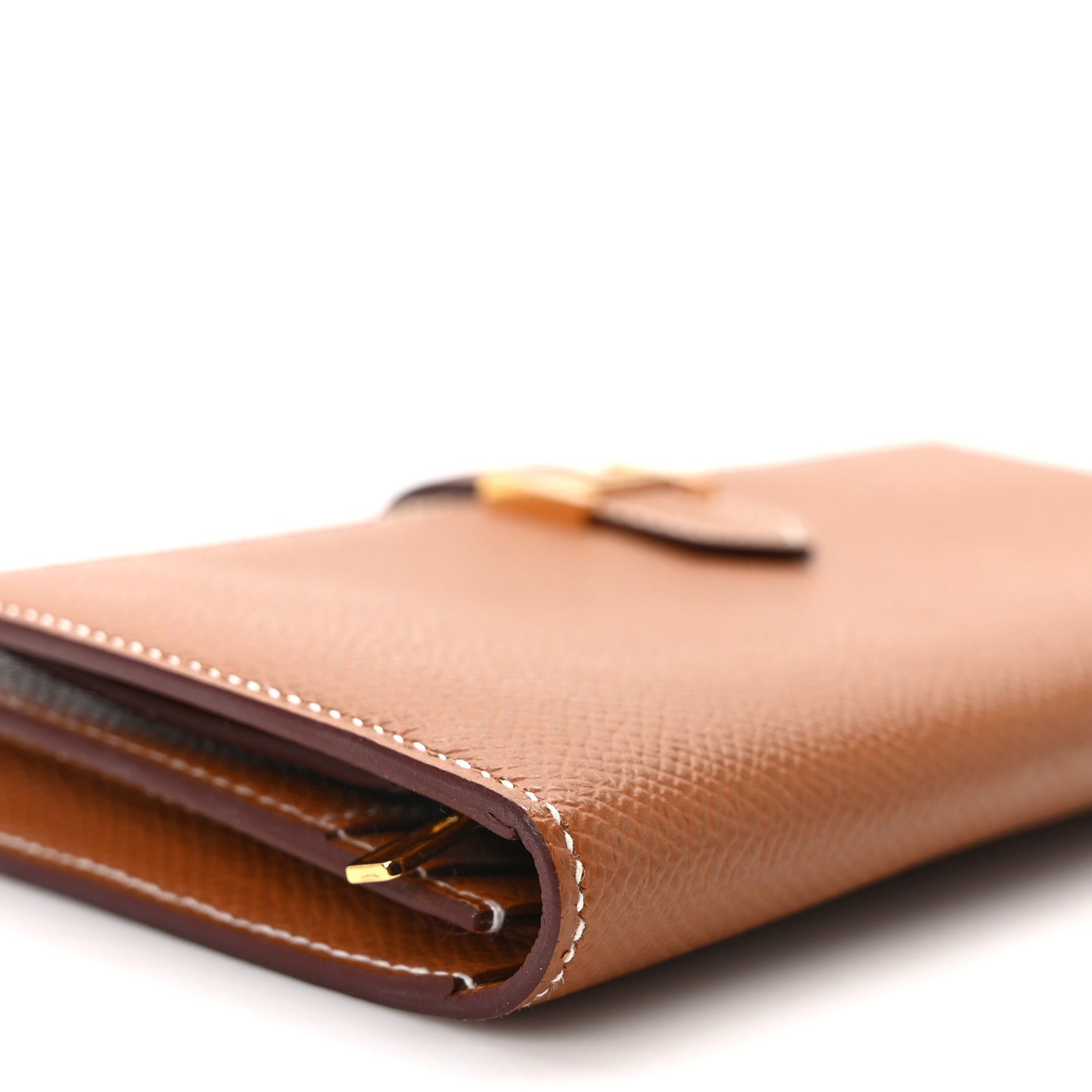 Epsom Bearn Gusset Wallet Gold
