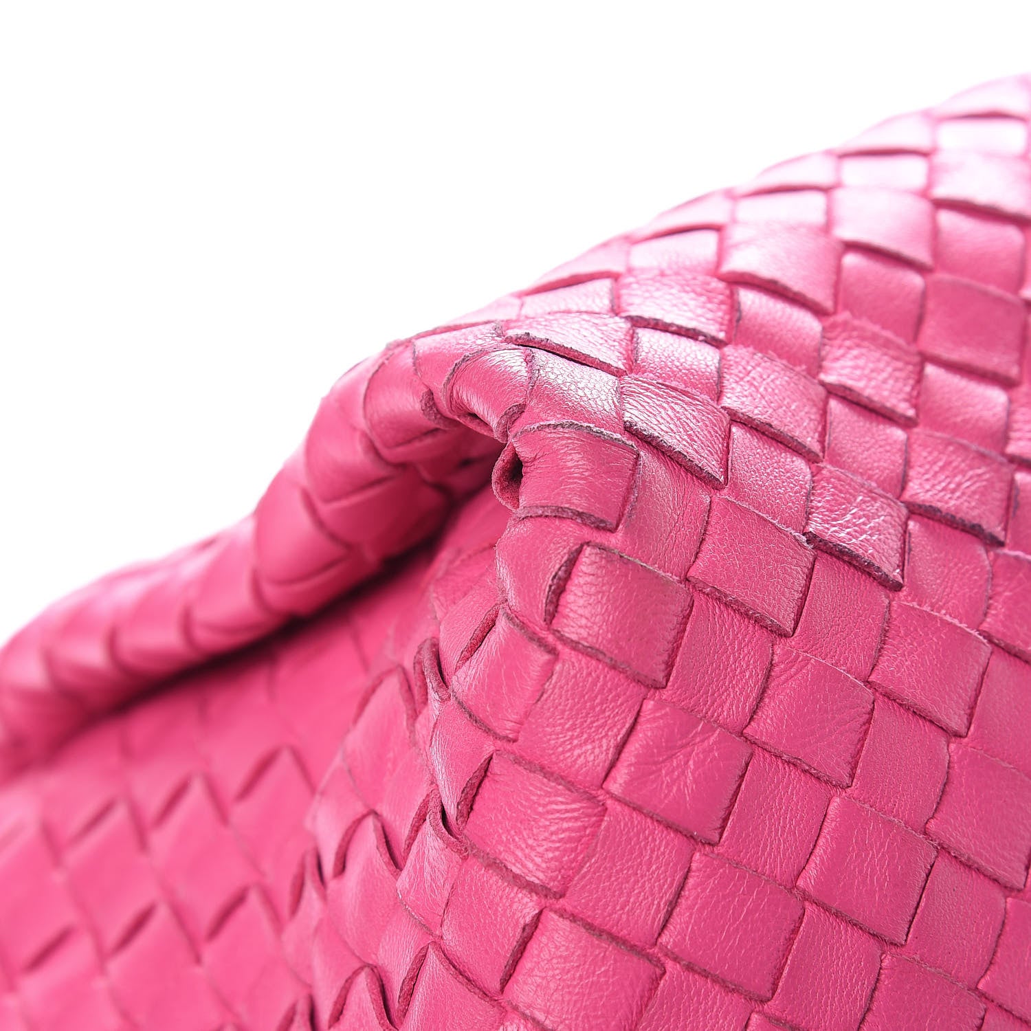 Bottega Veneta Nappa Intrecciato Parachute Bag Rosa Shock 10 of 17