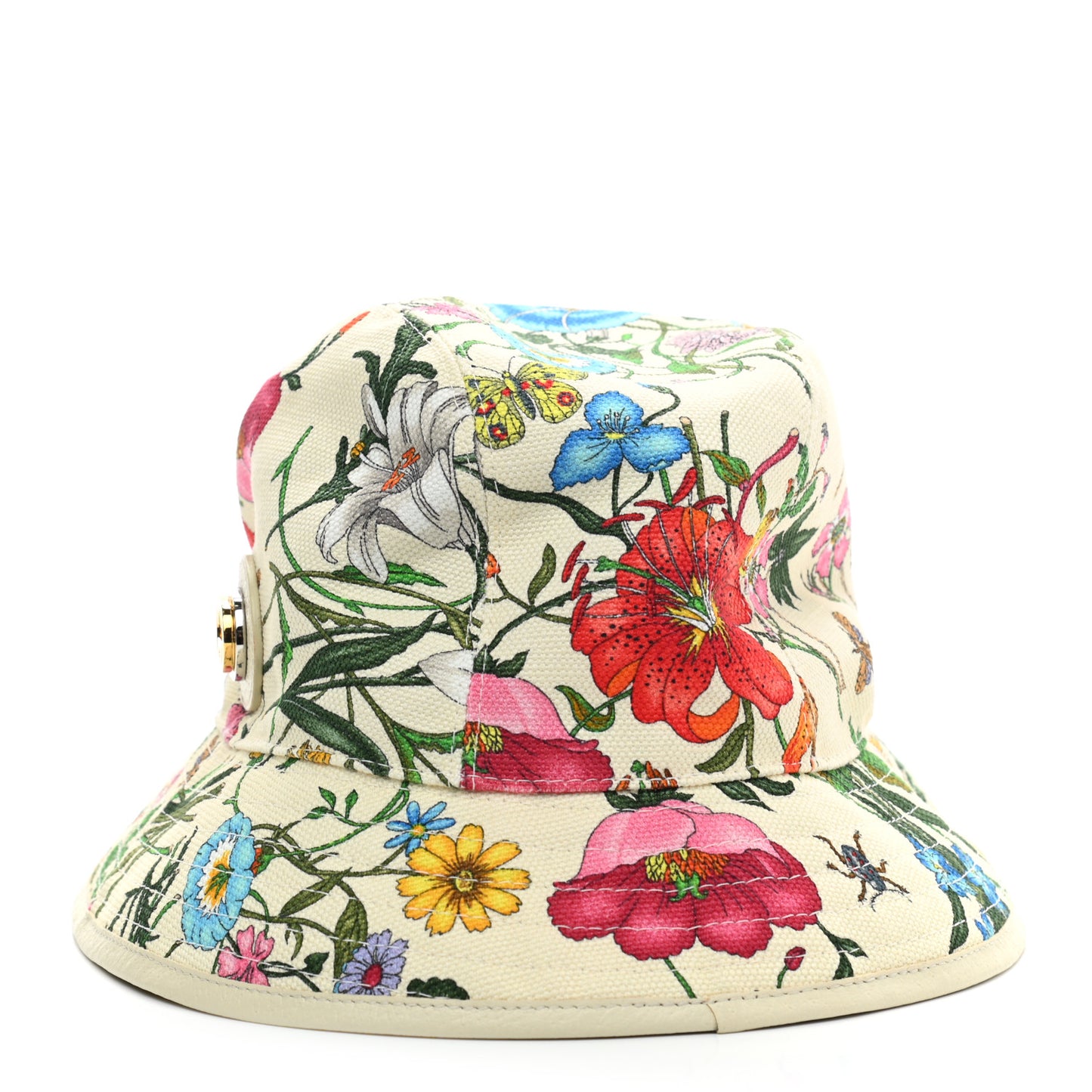 GG Flora Fedora Hat S White