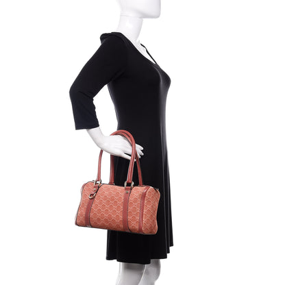 Gucci Suede Guccissima Small Abbey Boston Pink 2 of 11