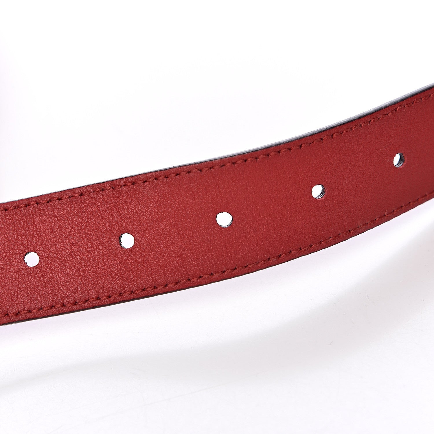 Gucci Calfskin Matelasse GG Marmont Belt Bag 105 42 Hibiscus Red 13 of 16