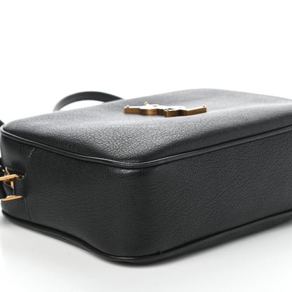 Saint Laurent Lambskin Monogram Small Lou Camera Bag Black 7 of 8
