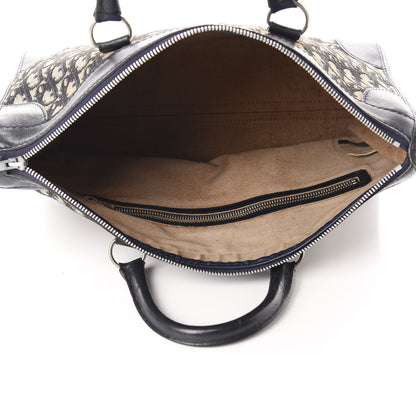 Christian Dior Monogram Boston Navy Blue 5 of 19