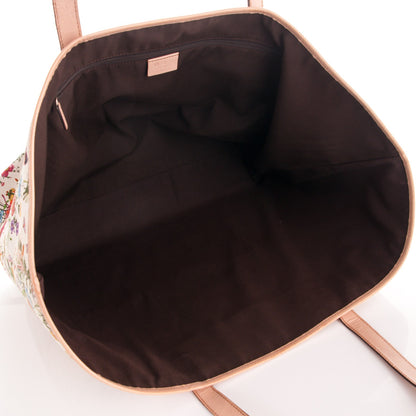Gucci Canvas Large Floral Flora Tote 5 of 11