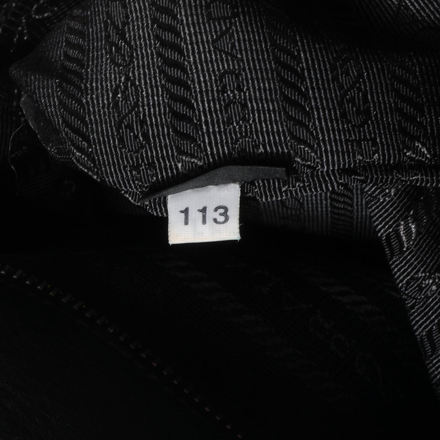 Prada Vitello Daino Side Zip Pocket Hobo Black 8 of 10