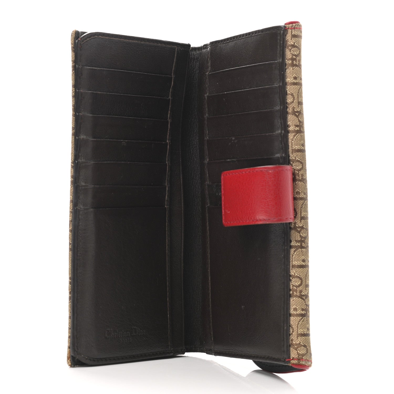 Christian Dior Monogram Rasta Saddle Wallet Beige 5 of 8