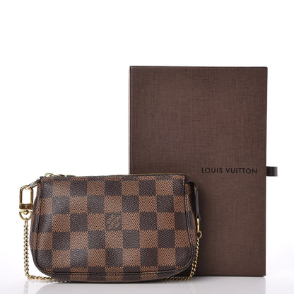 Louis Vuitton Damier Ebene Mini Pochette Accessories 8 of 8