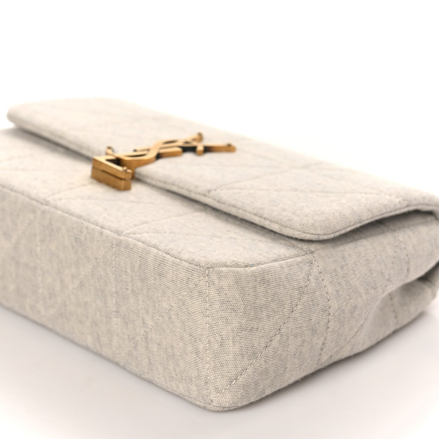 Jersey Wool Patchwork Monogram Medium Jamie Off White