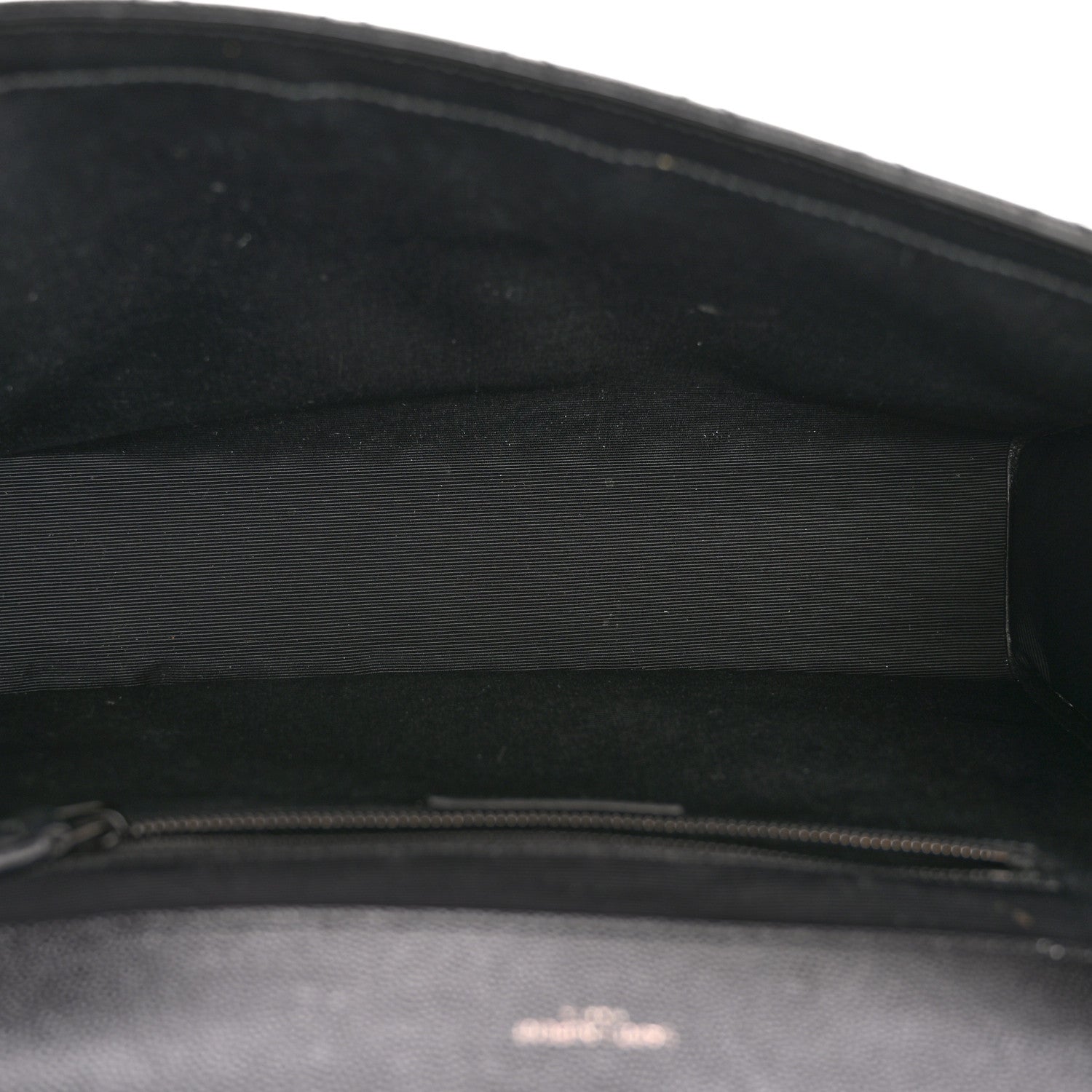 Saint Laurent Grain De Poudre Textured Mixed Matelasse Large Triquilt Monogram Monochrome Satchel Black 5 of 15
