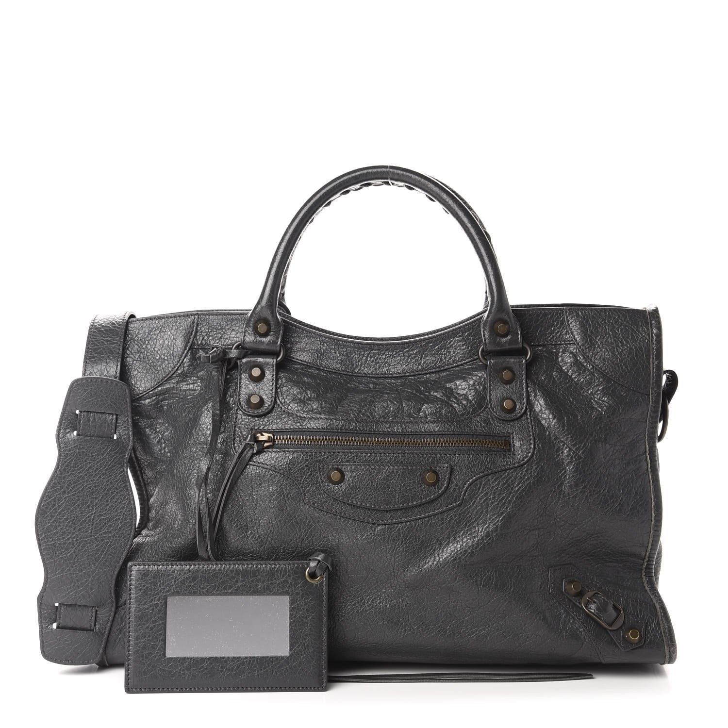 Balenciaga Agneau Classic Hardware City Gris Fossile 1 of 10
