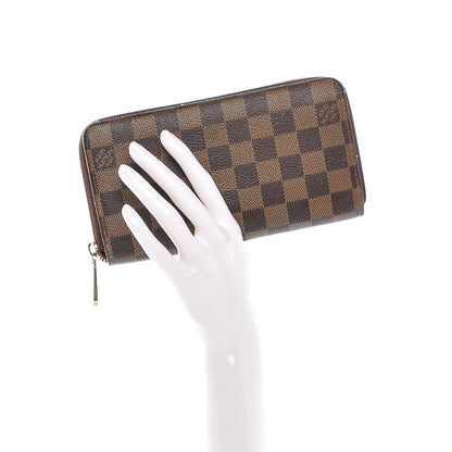 Louis Vuitton Damier Ebene Zippy Wallet 2 of 6