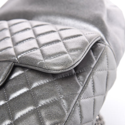 Chanel Metallic Lambskin Quilted Small In Seoul Backpack Silver 10 of 11