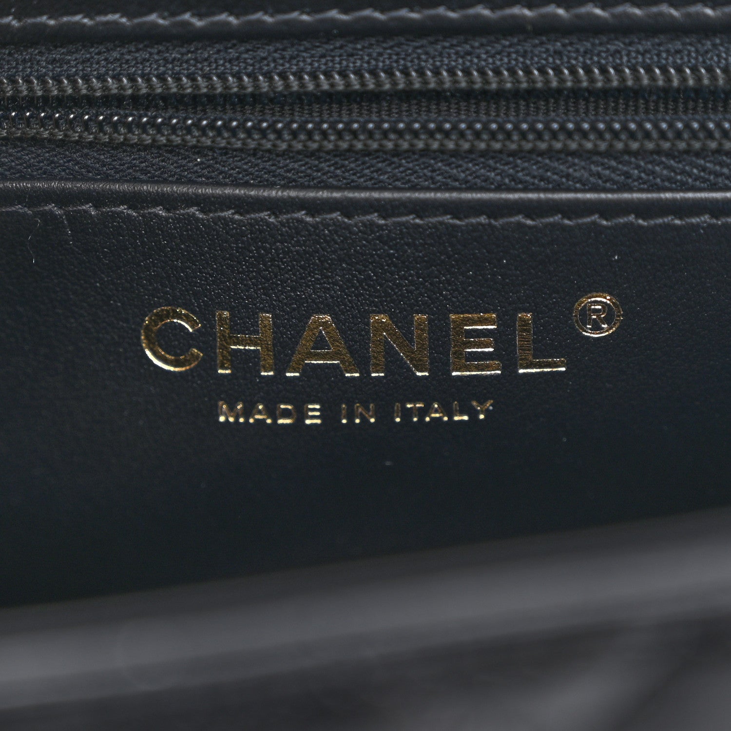 Chanel Shiny Aged Calfskin Quilted Nano Kelly Shopper Black 6 of 10