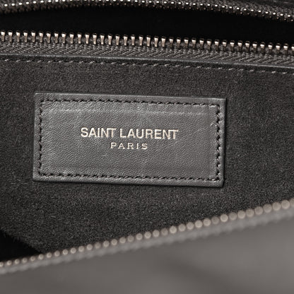 Saint Laurent Calfskin Classic Duffle 6 Earth 5 of 23