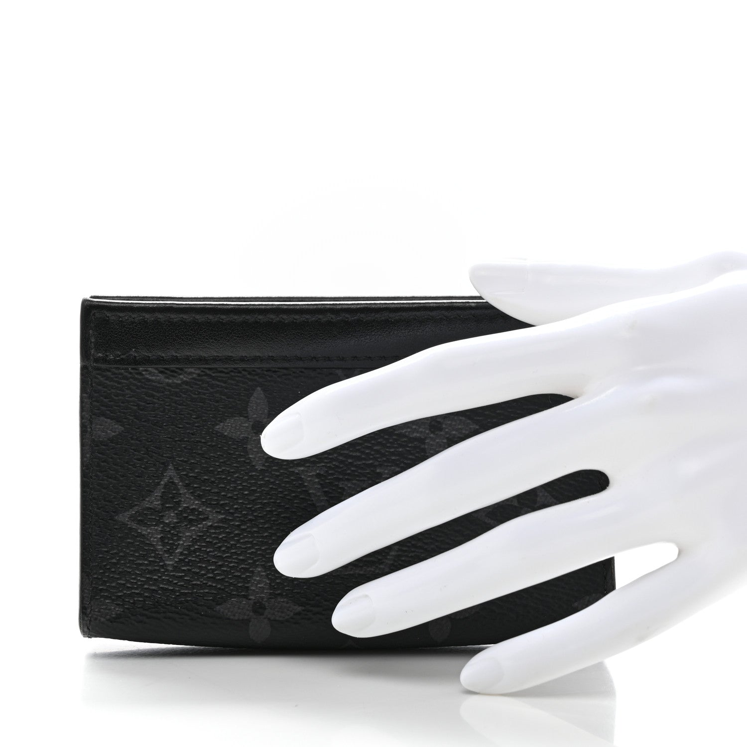 Louis Vuitton Monogram Eclipse Key Pouch Voyage 2 of 6