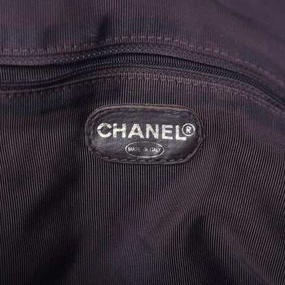 Chanel Patent Quilted Shoulder Bag Brown 6 of 15