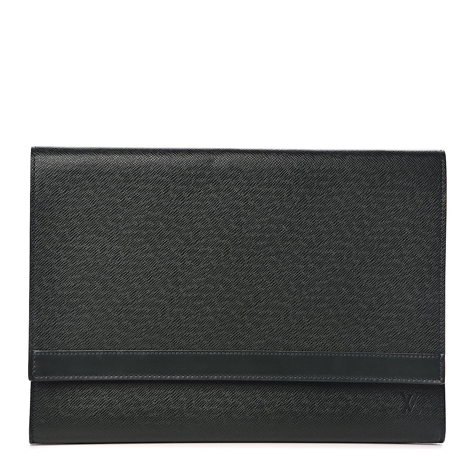 Louis Vuitton Taiga Pochette Volga Portfolio Epicea 1 of 12