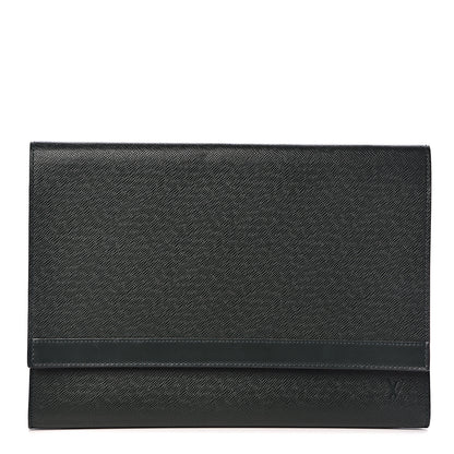 Louis Vuitton Taiga Pochette Volga Portfolio Epicea 1 of 12