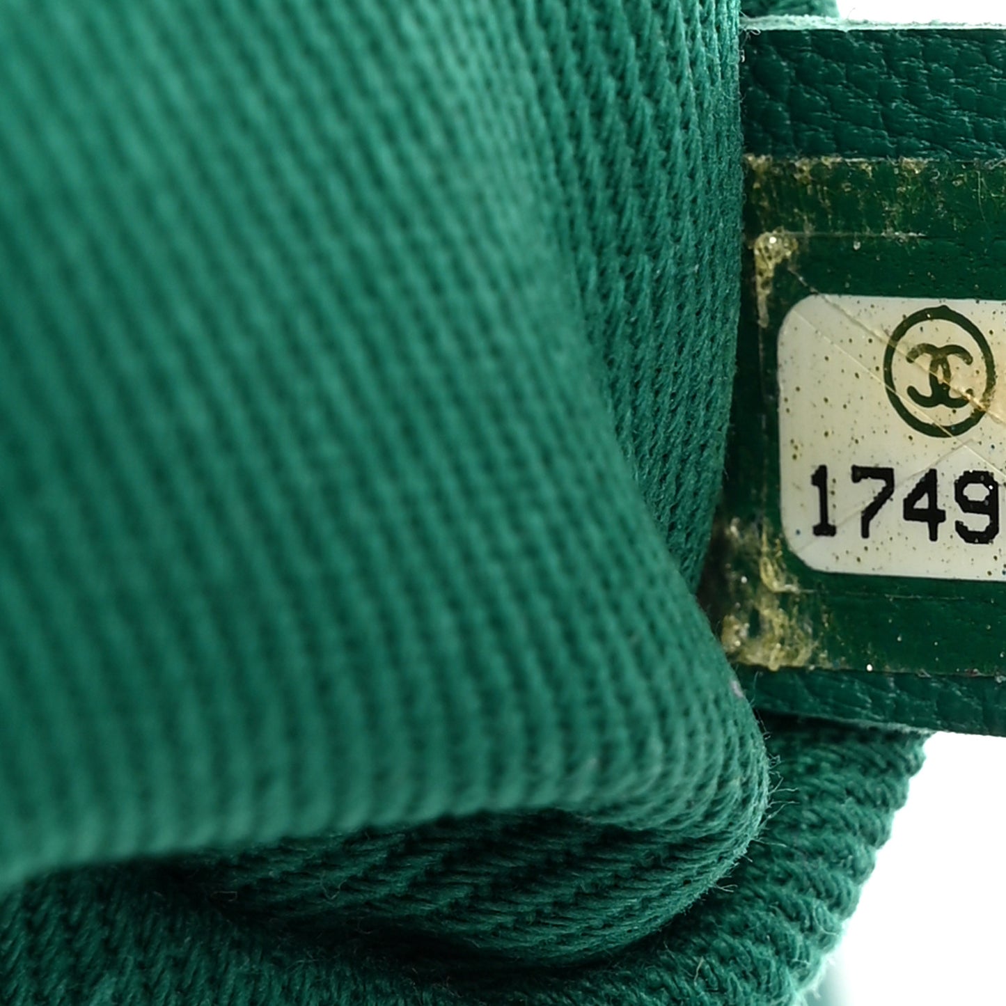 Calfskin Perforated Up In The Air North South Tote Green