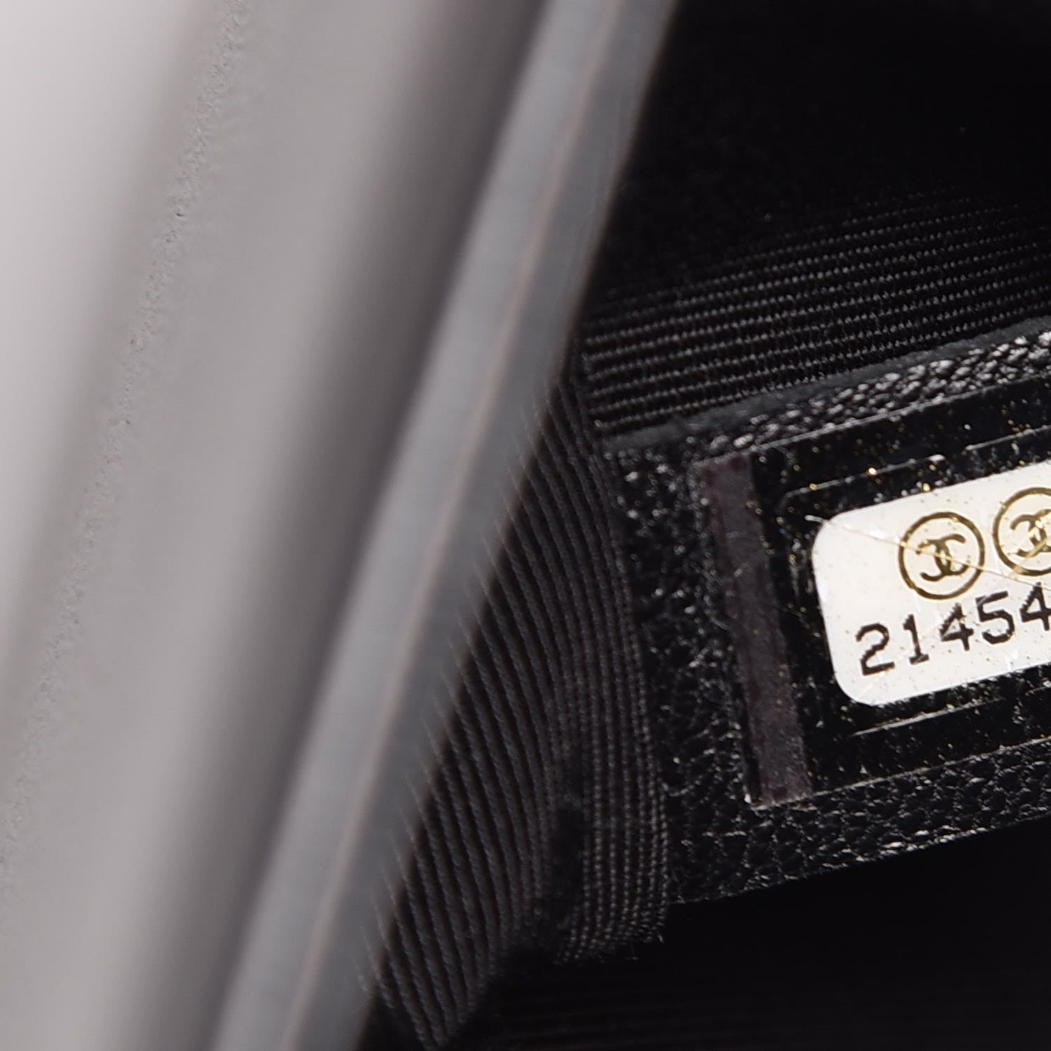 Chanel Lambskin Quilted Medium Boy Flap Black 9 of 14