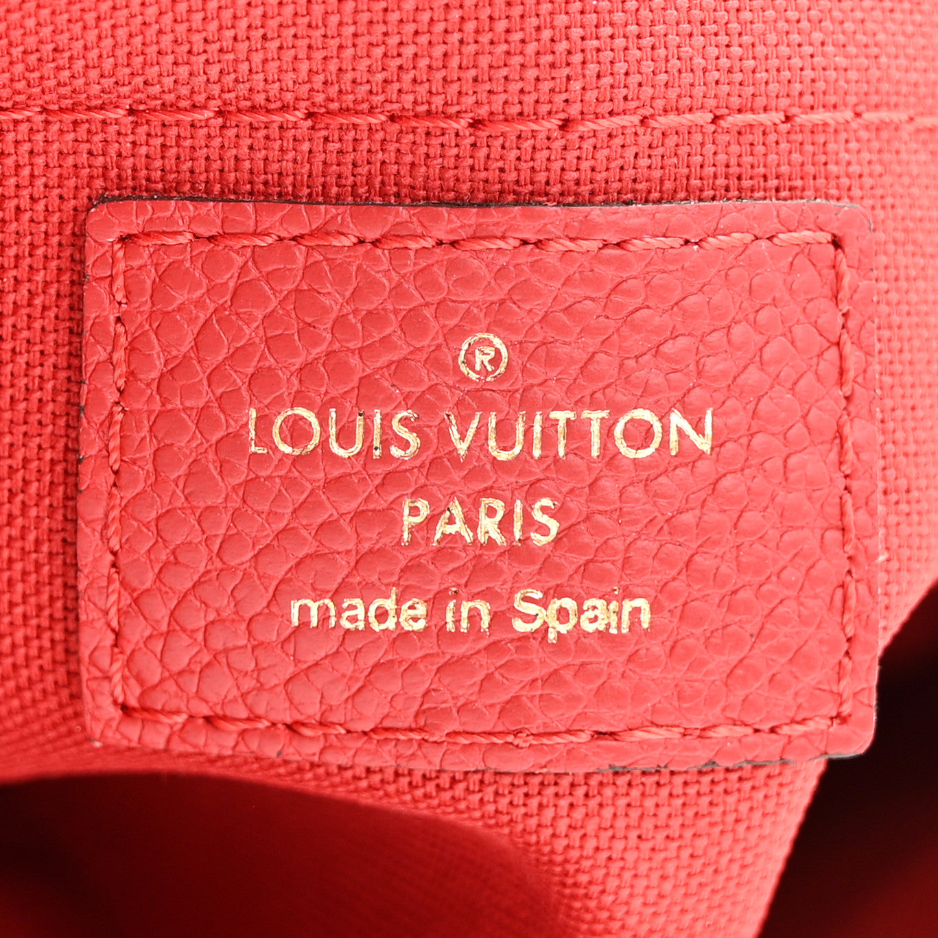 Monogram Pallas Clutch Poppy